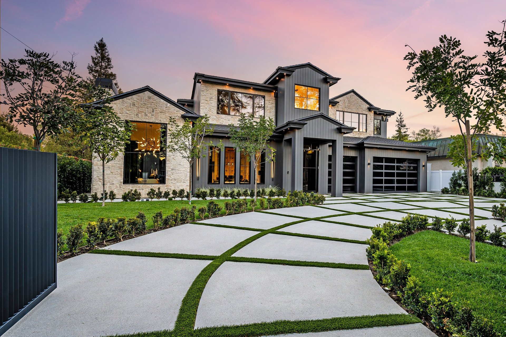 Modern luxury home exterior