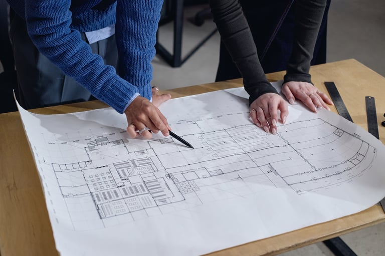 Floor plan blueprint